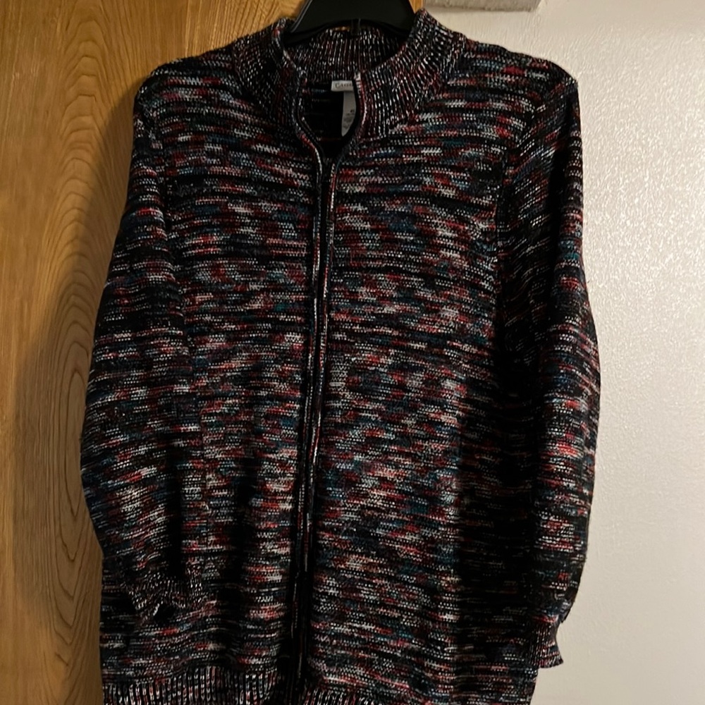 Zippered sweater